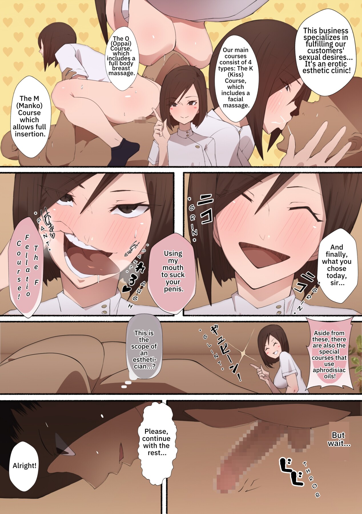 Hentai Manga Comic-Working Woman - Erotic Salon-Read-7